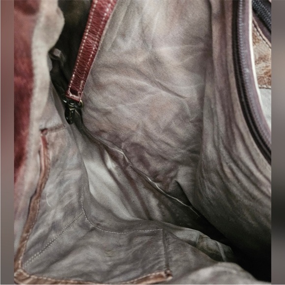 BED Stu Starry Night Rockaway Leather Bag EUC - Picture 10 of 11